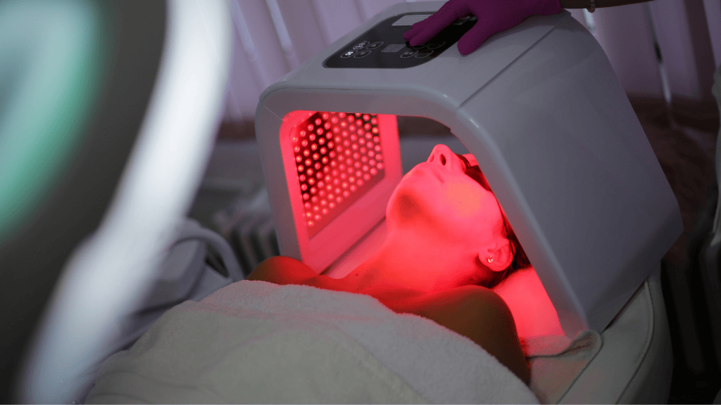 LED Light Therapy at Light Touch Clinic, Weybrdige.